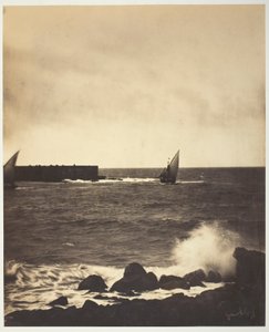 Kırılan Dalga by Gustave Le Gray