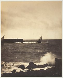 Kırılan Dalga, 1857. by Gustave Le Gray