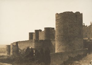 Carcassonne Surları, 1851. by Gustave Le Gray