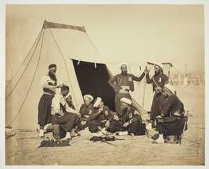 İsimsiz (Zouaves) by Gustave Le Gray
