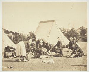 İsimsiz [Zouaves], 1857. by Gustave Le Gray