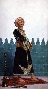 Arap muhafız by Gustave Leon Antoine Marie Popelin