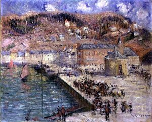 Balık Pazarı by Gustave Loiseau