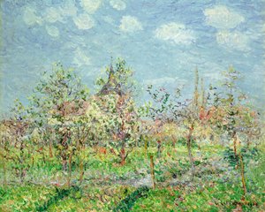 Çiçek Açan Meyve Bahçesi, l902 by Gustave Loiseau