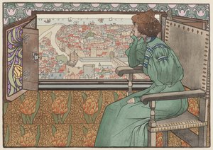Solveig, yaklaşık 1897. by Gustave Max Stevens