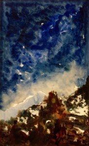 Peyzaj Çalışması by Gustave Moreau