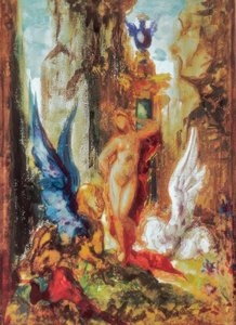 Ücret aux griffons by Gustave Moreau