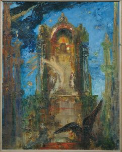 Jüpiter ve Semele (tuval üzerine resim) by Gustave Moreau