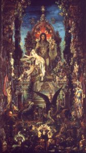 Jüpiter ve Semele by Gustave Moreau
