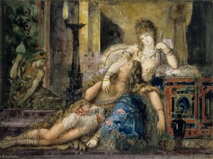 Samson ve Delilah by Gustave Moreau