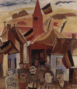 Köy Panayırı, c.1930 (tuval üzerine yağlıboya)