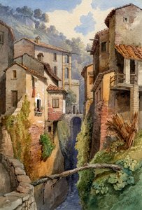 Lucca, Toskana, İtalya, 1850. by Gustavo Witting