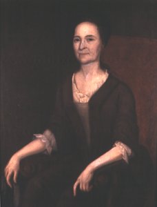 Bayan Gustavus Hesselius (Lydia Getchel Hesselius), c.1740 (tuval üzerine yağlı boya)