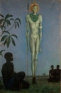 Bir Dinka Çobanı by Guy Richard Charles Wyndham