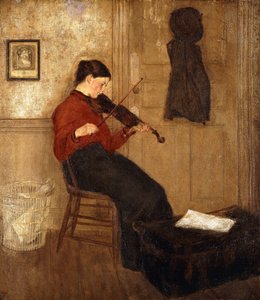 Kemanlı Genç Kadın, 1897-98