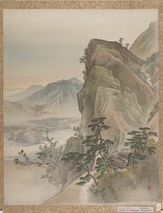 Manzara, 1800. by Gyokusho Kawabata