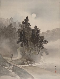 Ayışığında Yolculuk, 1800. by Gyokusho Kawabata