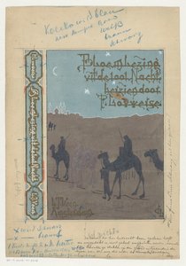 Band tasarımı: Pieter Louwerse, Binbir Gece Masalları Antolojisi, 1910
