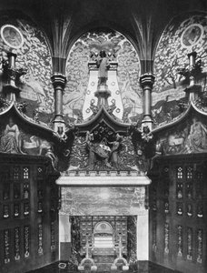 Chaucer Odası, Cardiff Kalesi, Galler, 1924-1926