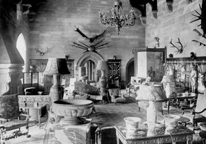 Büyük Salon, Warwick Kalesi, 1924-1926.