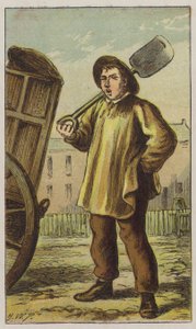 Dustman (renkli taş) by H.W. (after) Petherick
