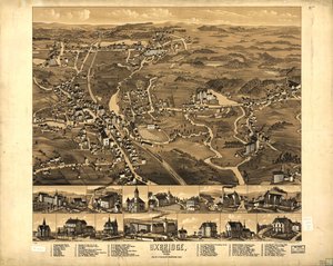 Uxbridge, Mass. 1880. by H. Beck and Pauli Bigelow