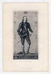 İngiltere Kralı I. Charles, 19. yüzyıl. by H. Bourne