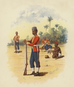 11. Bengal Yerli Piyade by H. Bunnett