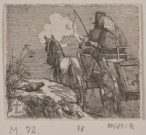 "Kuşun ve Trolün Annesi" için İllüstrasyon by H. C. Henneberg