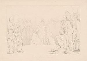 Kanayan Ülkesi İçin Cennete Dua Ediyor by H. G. Watkins, after George Elgar Hicks