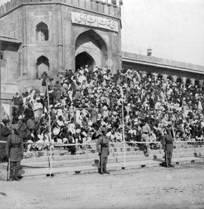 Seyirciler Jumma Mescidi, Bangalore, Hindistan, 1900