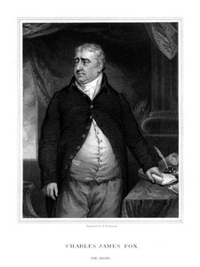 Charles James Fox, İngiliz politikacı, 1833.
