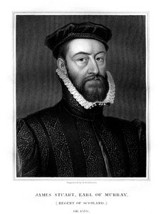 James Stewart, Moray 1 Earl, İskoçya Regent, 1827.