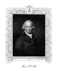 Warren Hastings, Hindistan