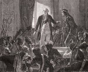 Kral Louis XVI (1754-93) Ulusun Sağlığına İçecekler, 20 Haziran 1792
