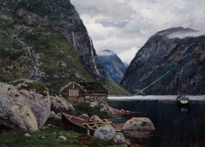 fiyort manzarası by Haakon Kaulum
