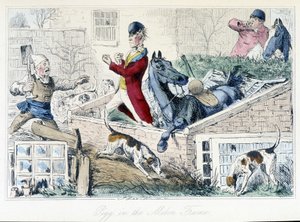 Bir çiftçi ve bir avcı arasında savaşın. “Thomas Scott veya Hawbuck Grange