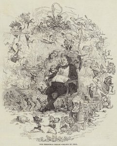 ನಮ್ಮ ಕ್ರಿಸ್ಮಸ್ ಡ್ರೀಮ್ (ಕೆತ್ತನೆ) turk by after Hablot Knight Browne