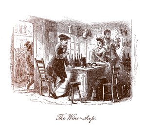 İki Şehrin Hikayesi, Charles Dickens by Hablot Knight Browne