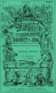 Charles Dickens - Dombey ve Oğlu by Hablot Knight Browne
