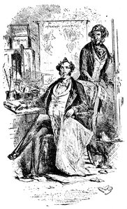 Dombey & Oğul, Charles Dickens by Hablot Knight Browne