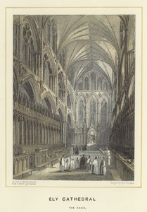 Ely Katedrali, koro by Hablot Knight Browne