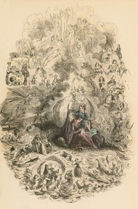 Dombey ve Oğul için İllüstrasyon by Hablot Knight Browne