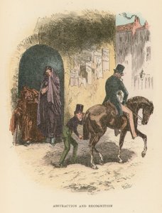 Illustration for Dombey and Son  by Hablot Knight Browne