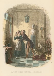 Illustration for Dombey and Son  by Hablot Knight Browne