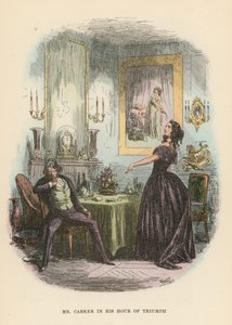 Illustration for Dombey and Son  by Hablot Knight Browne
