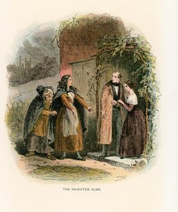 Dombey ve Oğul için İllüstrasyon by Hablot Knight Browne