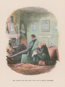 Illustration for Martin Chuzzlewit  by Hablot Knight Browne