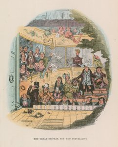 Nicholas Nickleby için İllüstrasyon by Hablot Knight Browne