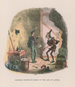 Draumur Jónsmessunóttar, skuggamynd by Hablot Knight Browne